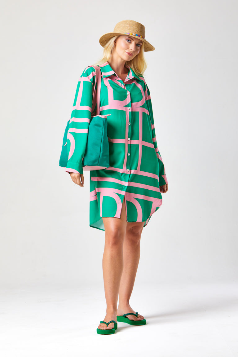 Agata Shirt Dress