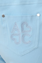 Cropped Jean High Rise