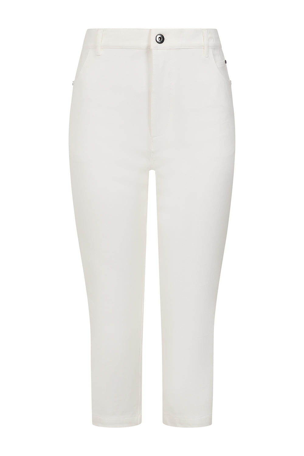 Cropped Jean High Rise