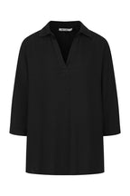 Buy Online Colette Shirt Alice Collins - Black shirt on a white background