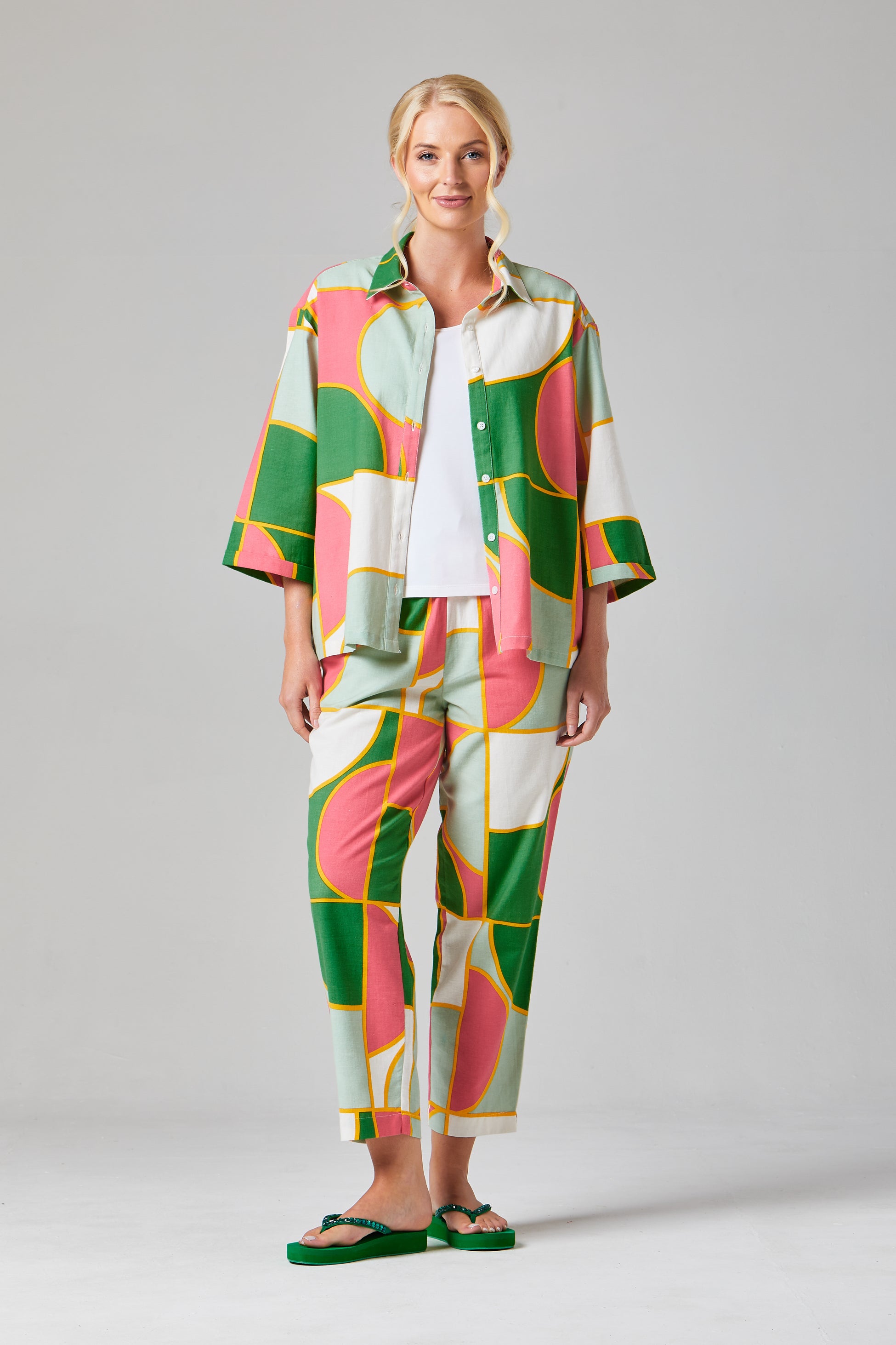 Rosa Crop Trousers