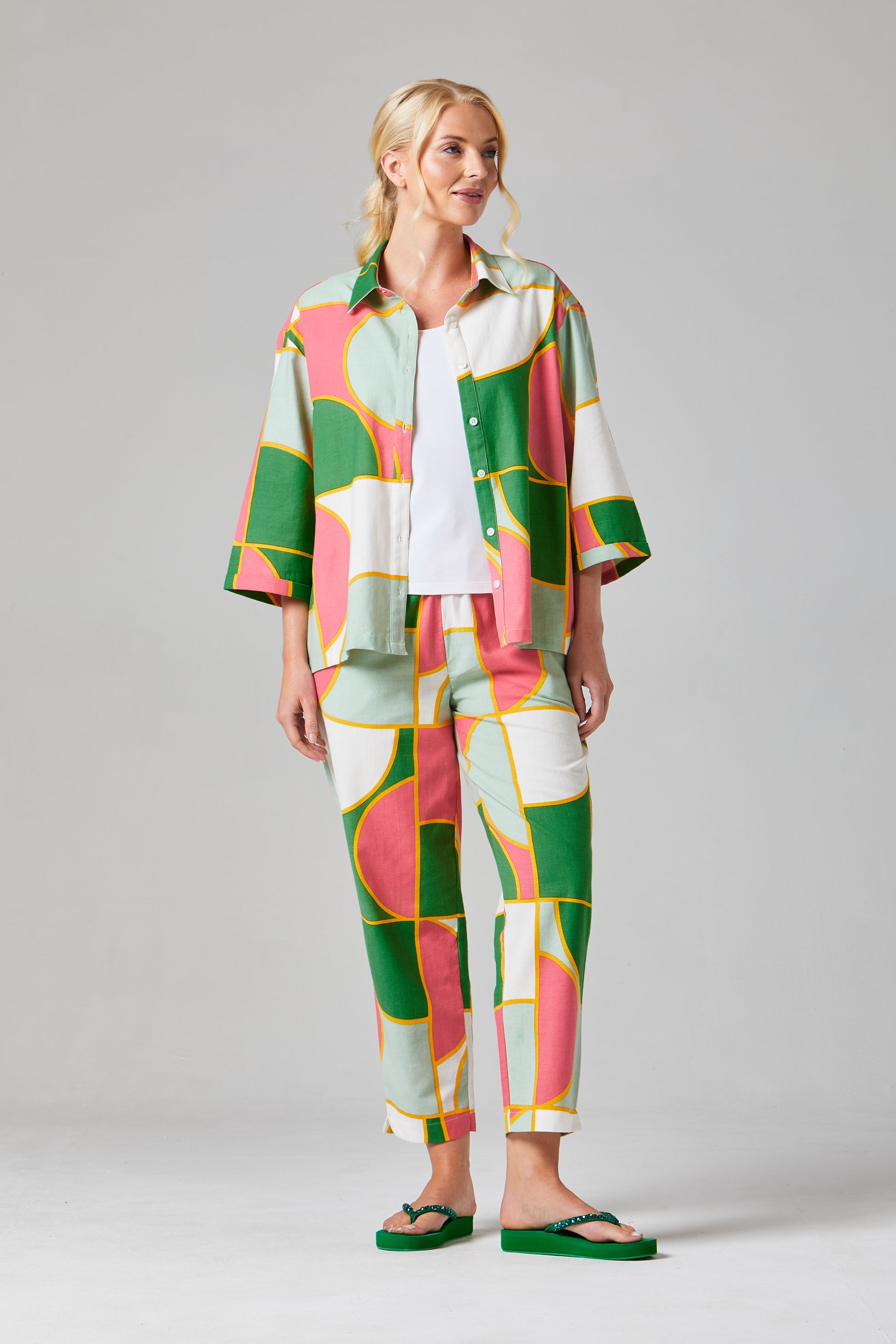 Rosa Crop Trousers