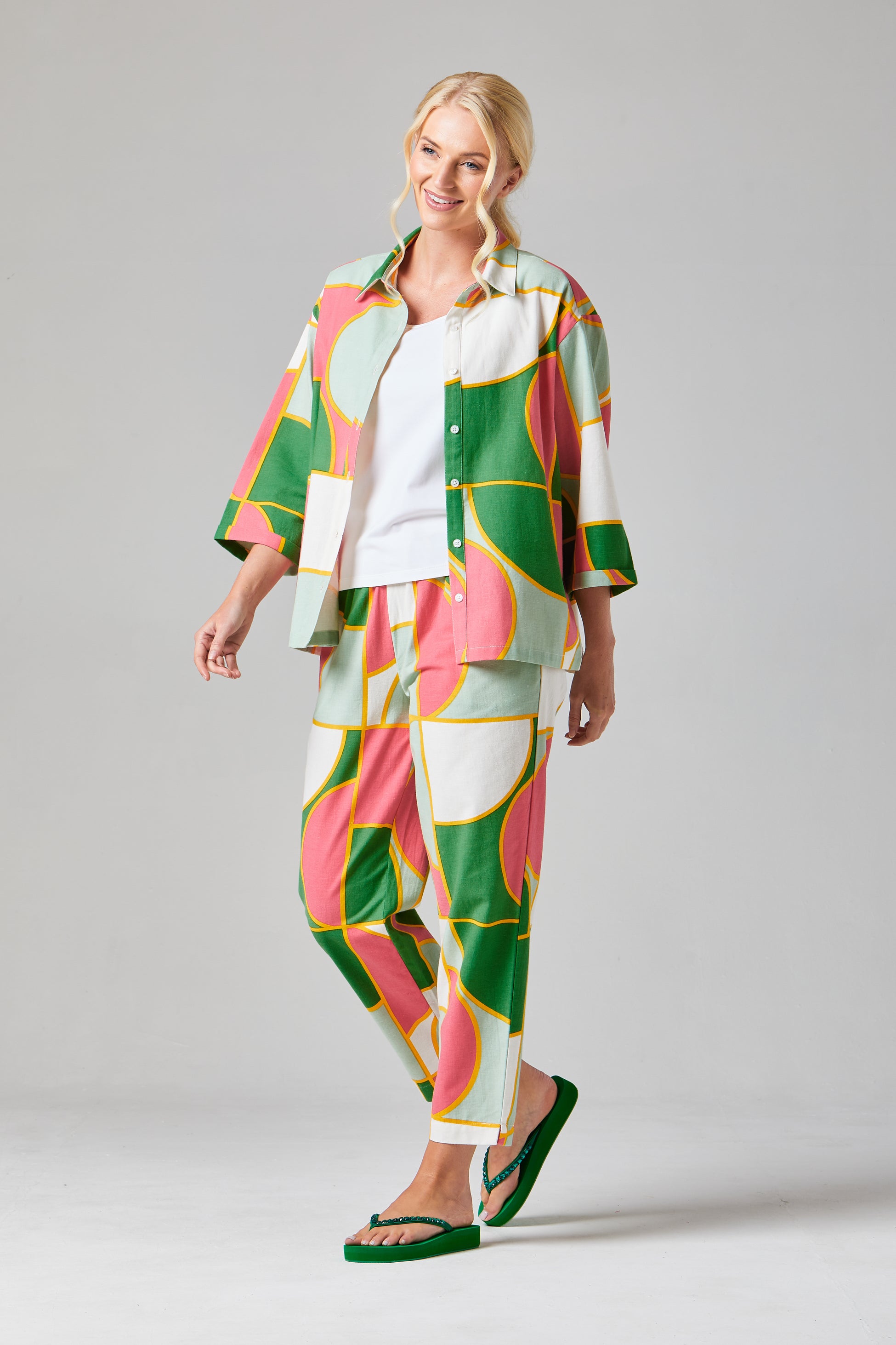 Rosa Crop Trousers