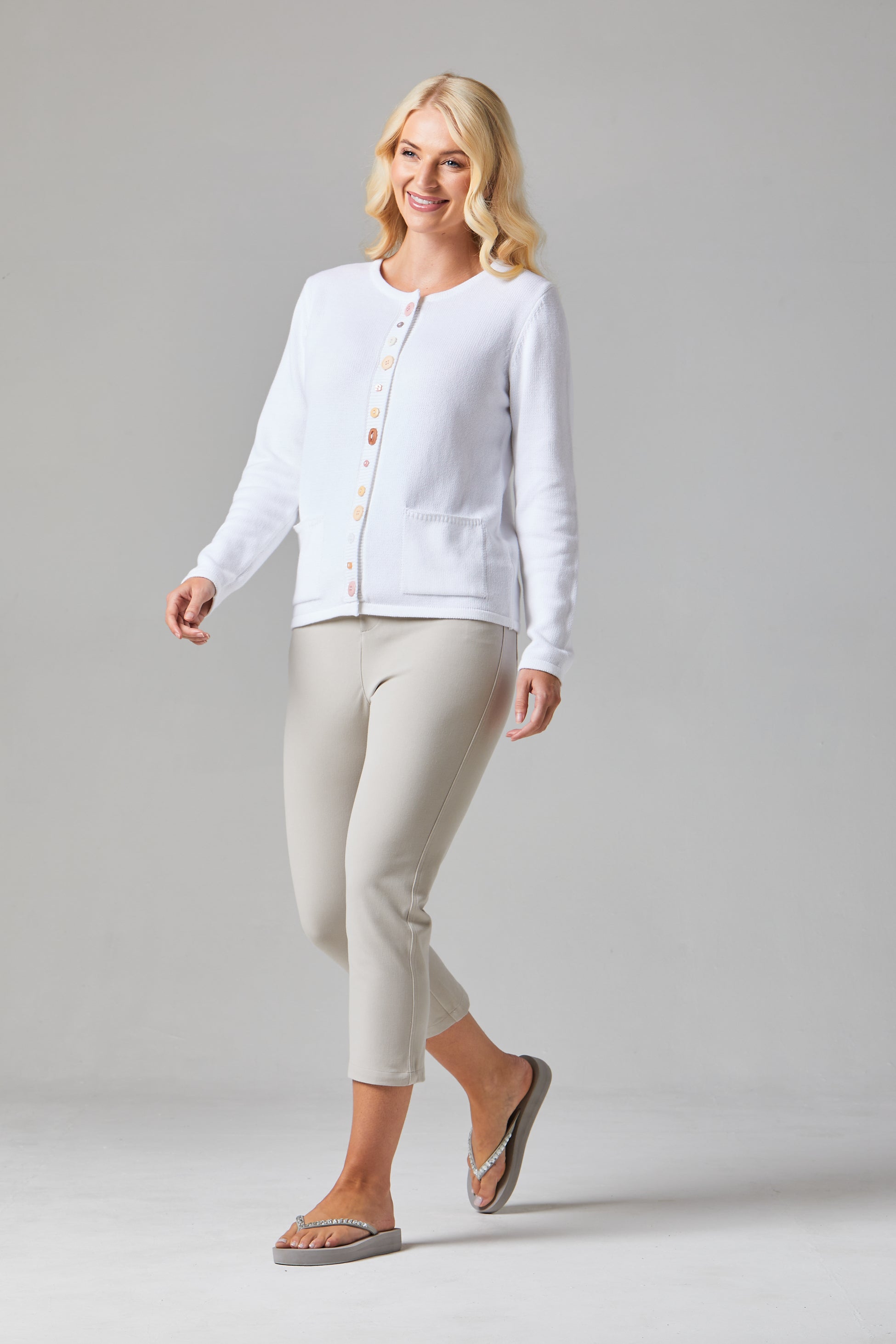 Multi Button Cardigan