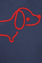 Sausage Dog Emb Bag