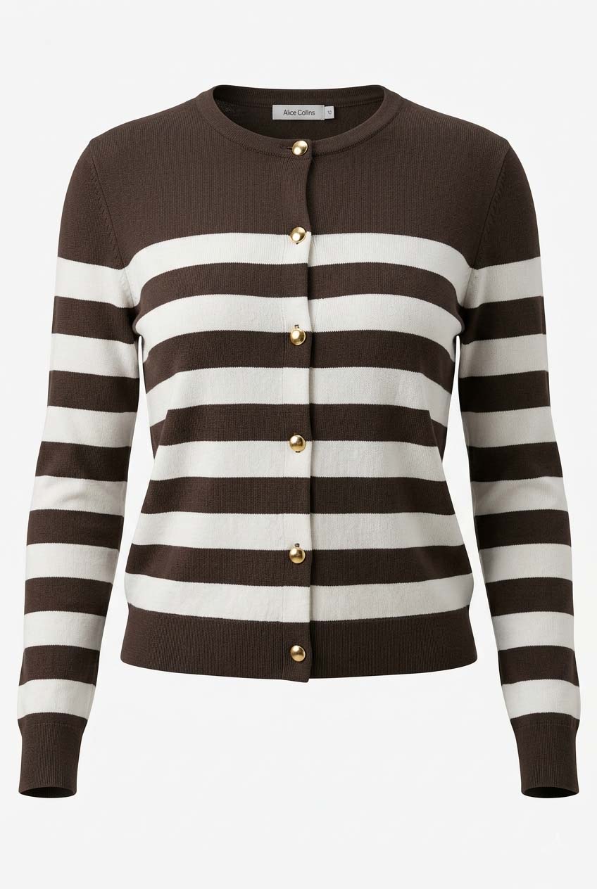 Amber Stripe Cardigan