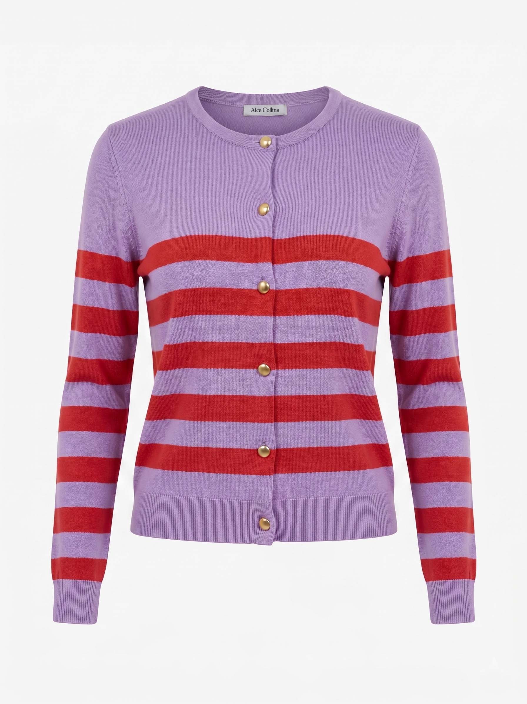 Amber Stripe Cardigan