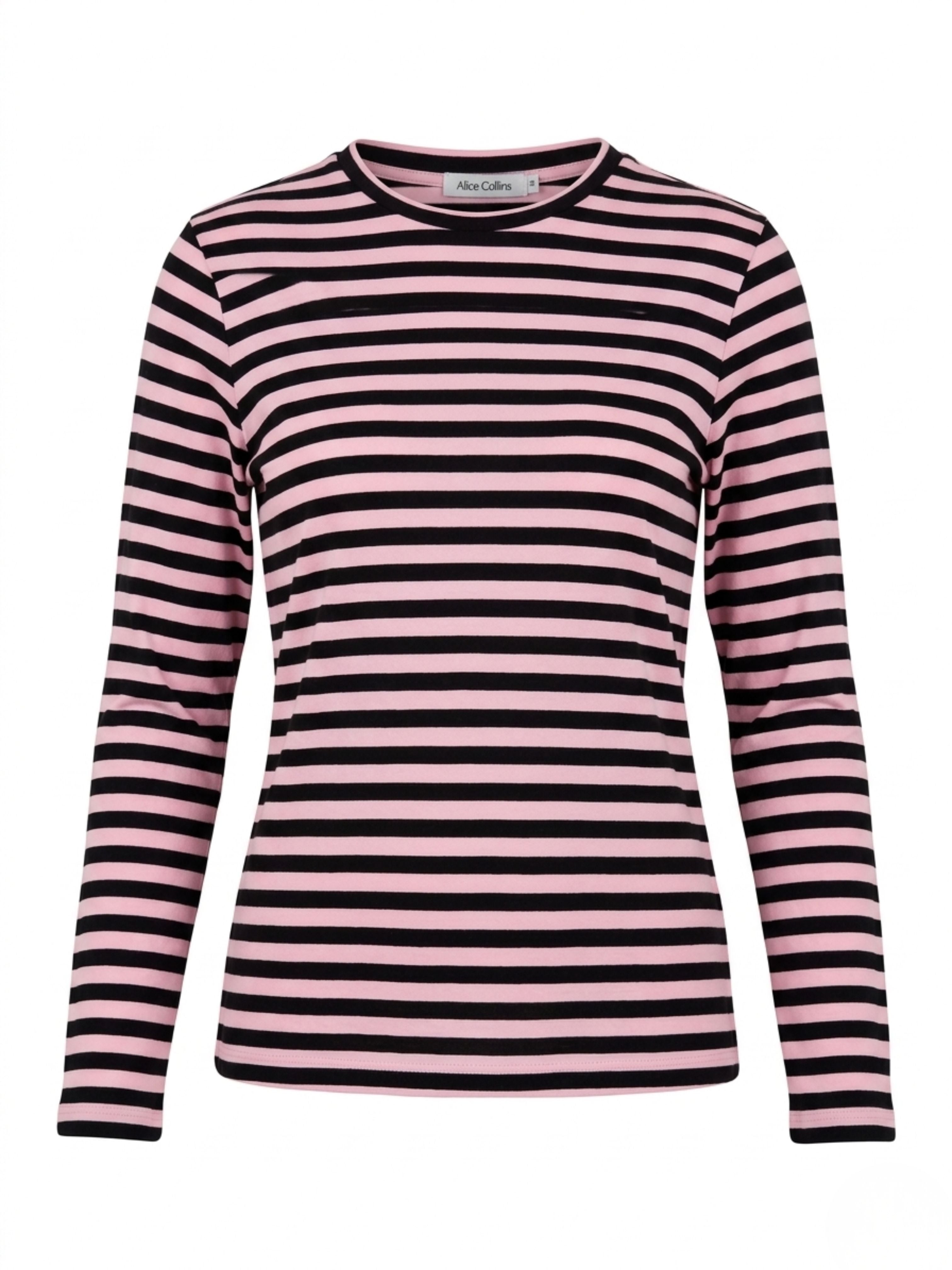 April Stripe Crew Top