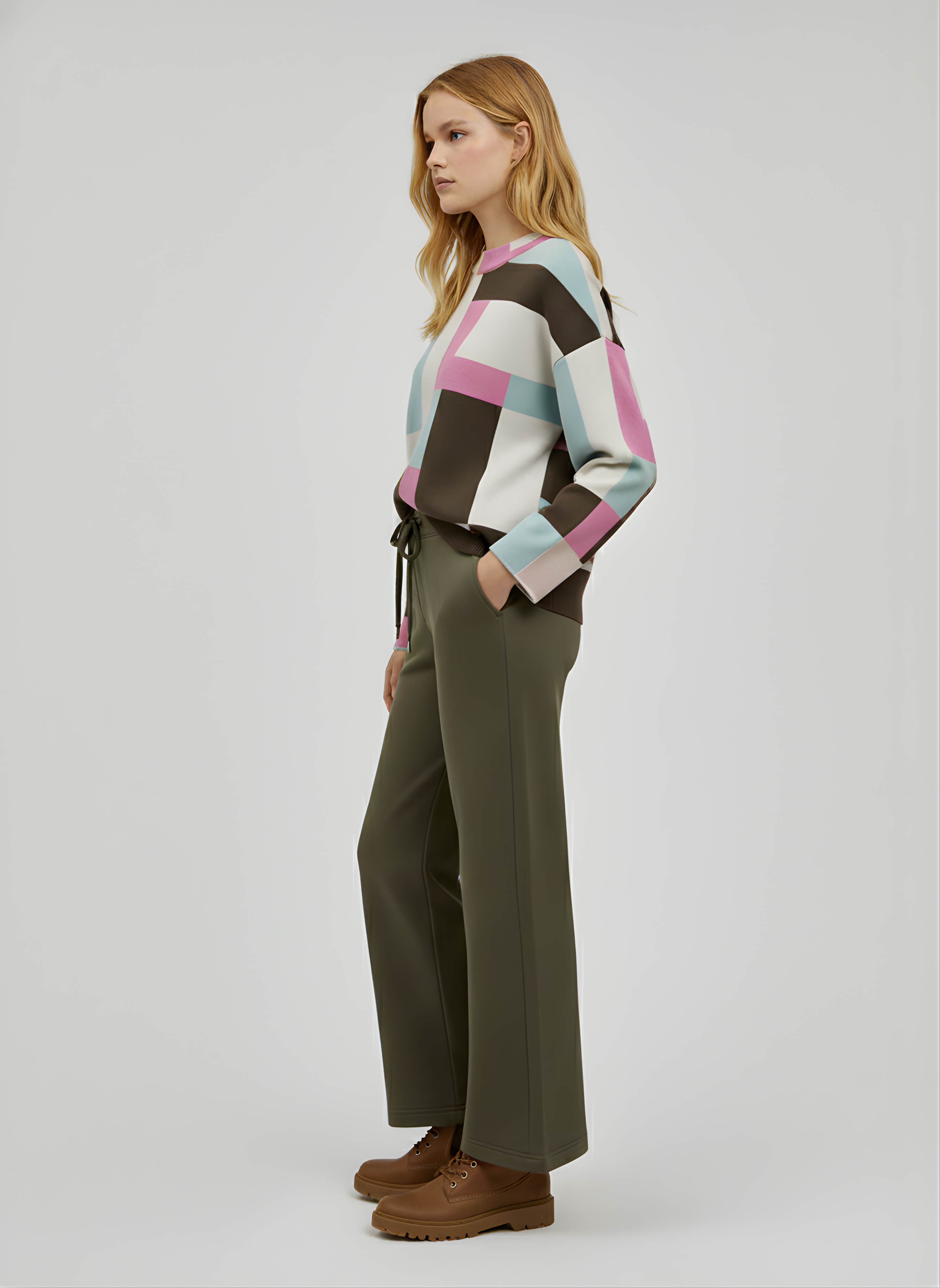 Karlie Hexagon Pullover