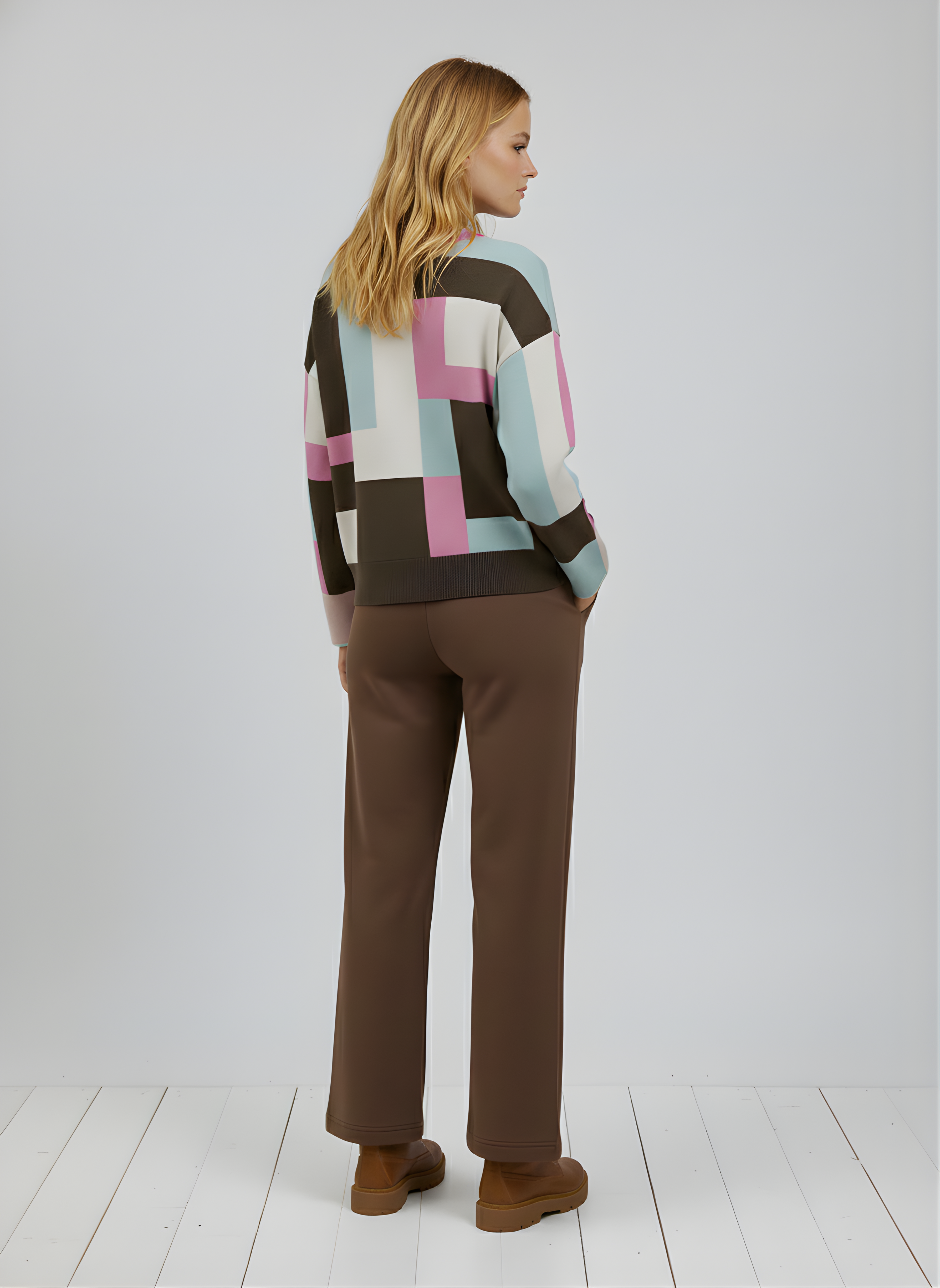 Karlie Hexagon Pullover