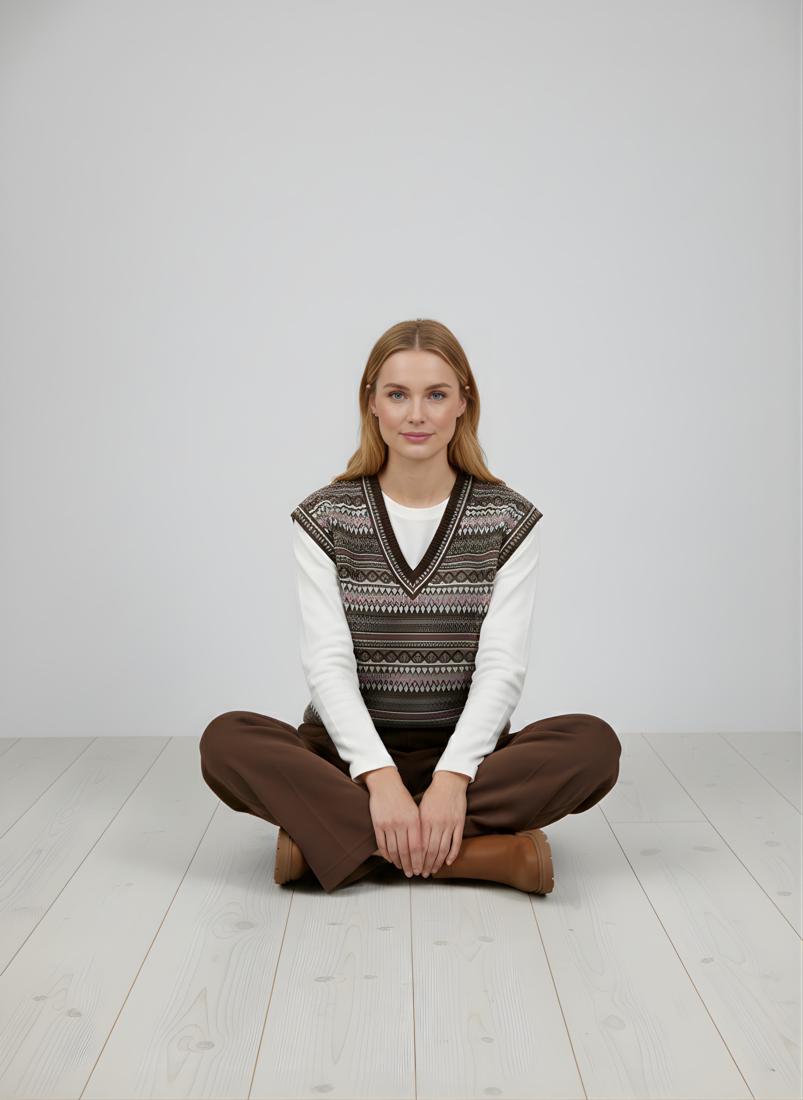 Kirsten Fairisle Slipover